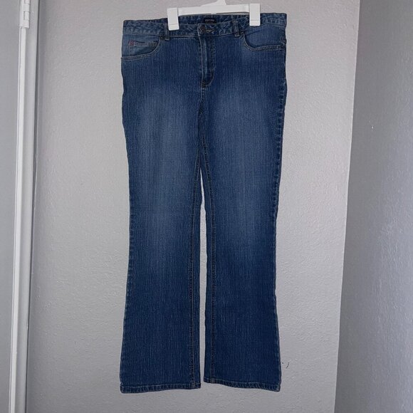 Nicole by Nicole Miller Women Bootcut Jeans Size 12 - Picture 1 of 5